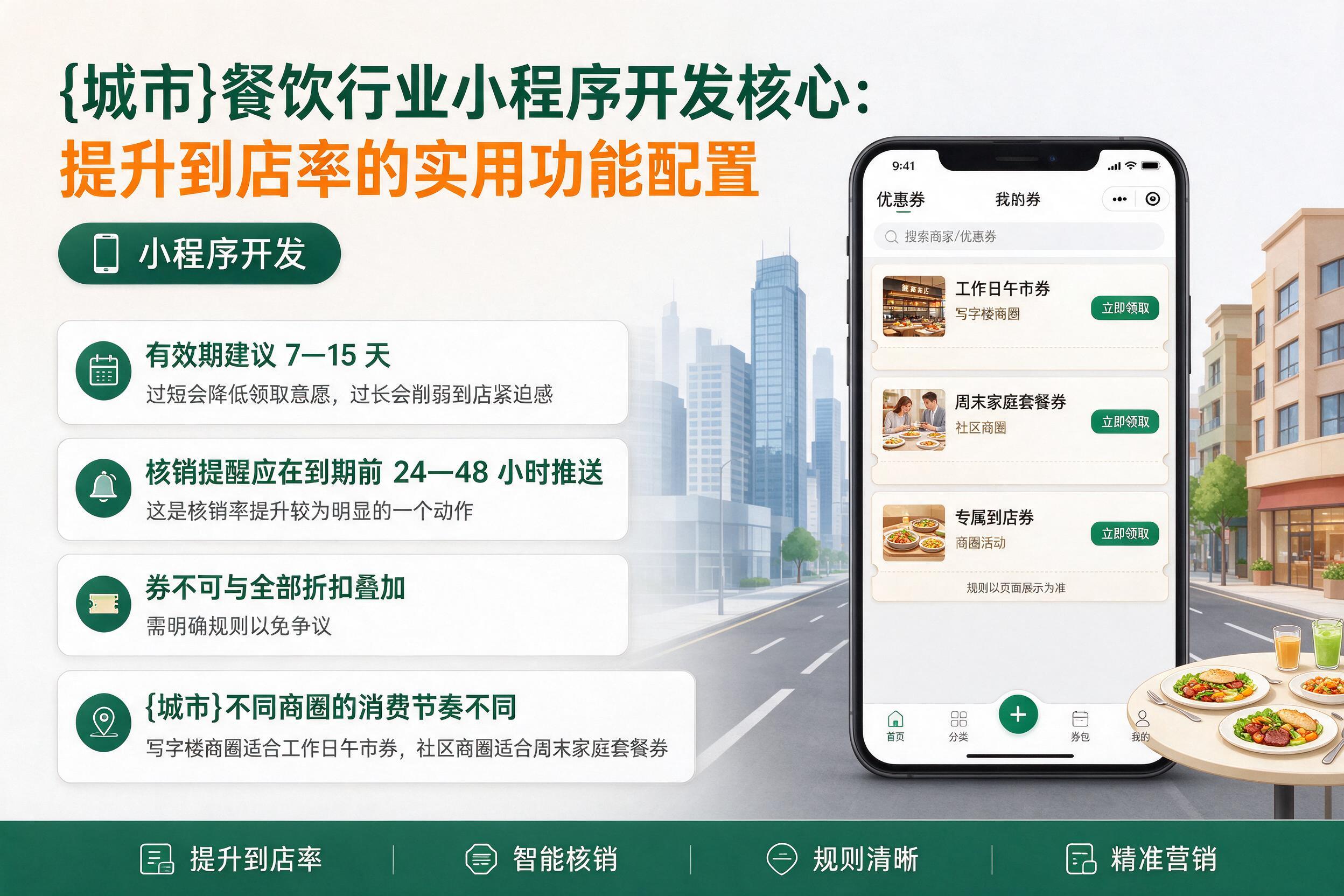 勐海餐饮行业小程序开发核心：提升到店率的实用功能配置